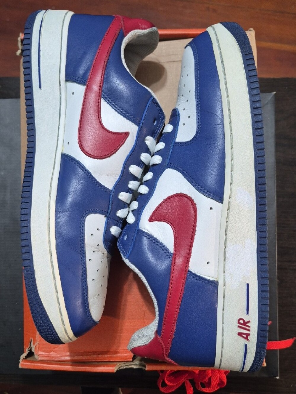 Nike Air Force 1 Low "Independence Day" (2004) Mens 11 EUC - Picture 8 of 12